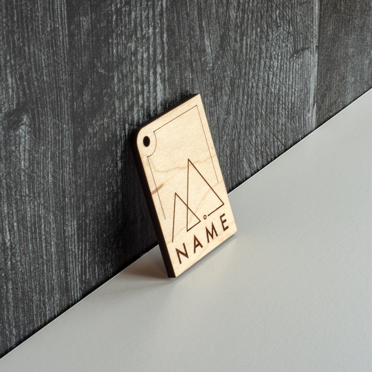 Minimalistic Name Card Gift Tag