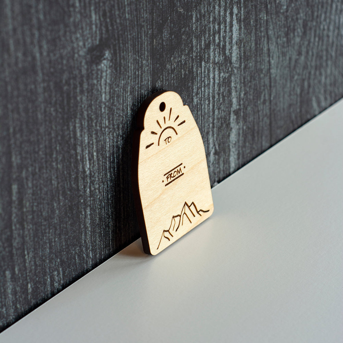Great Outdoors "To and From" Gift Tag