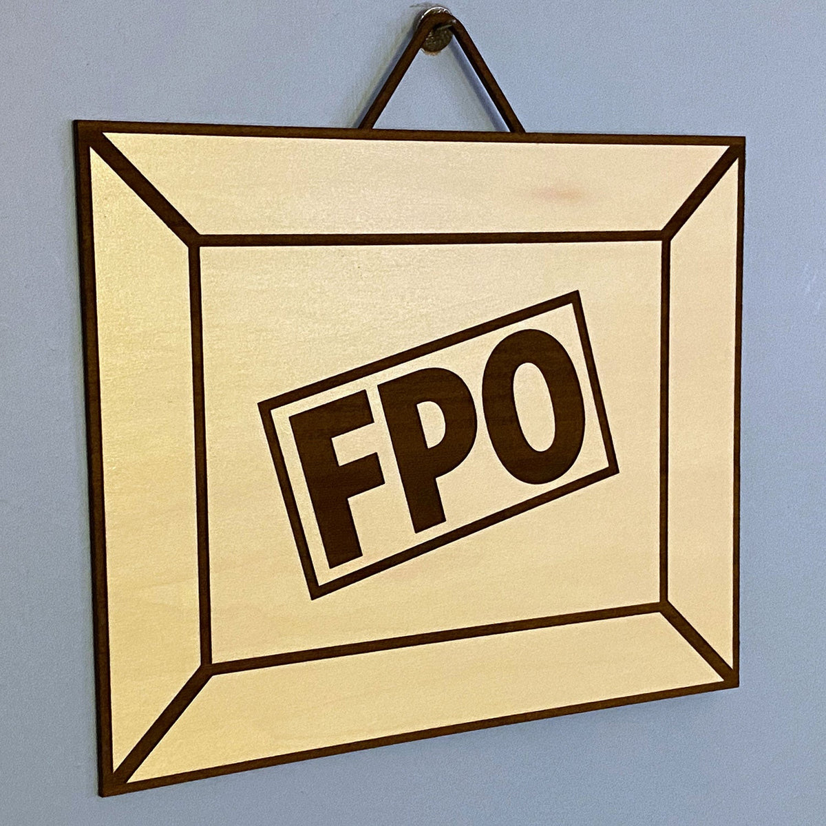 Funny FPO Hanging Picture Frame