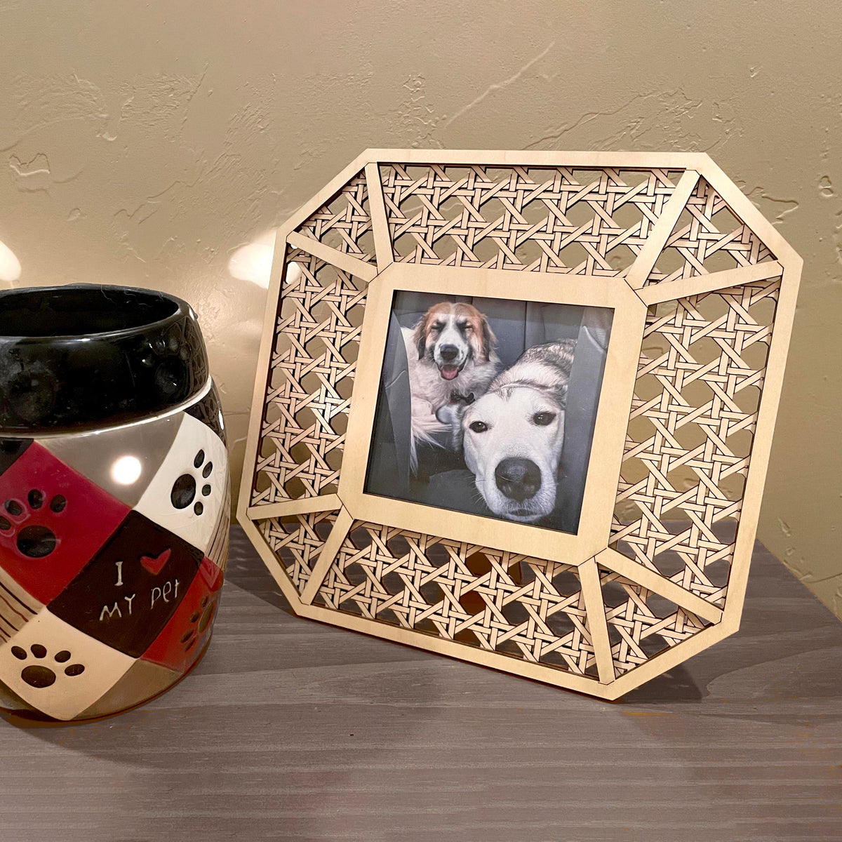 Rattan Cane 4x4 Frame