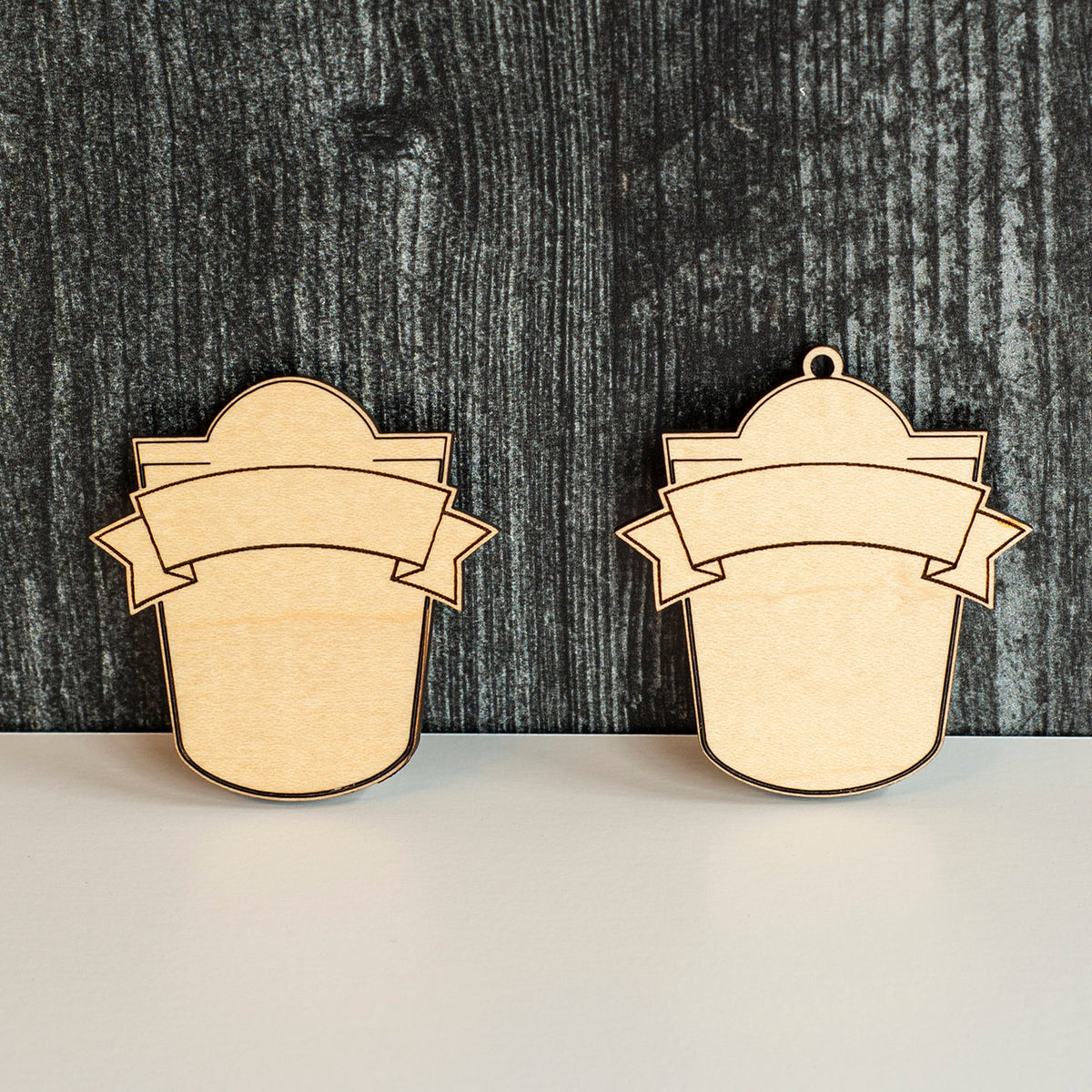 Customizable Banner Gift Tag Blanks