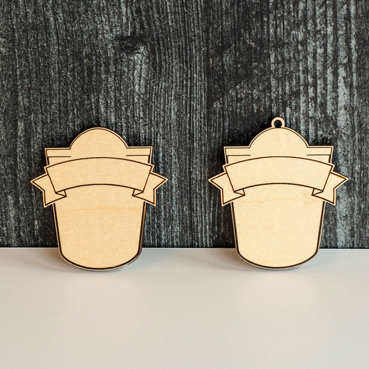 Customizable Banner Gift Tag Blanks