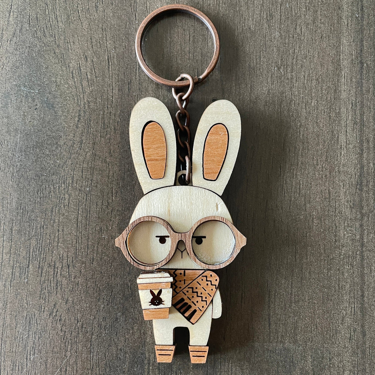Millennimal Keychain - Ryon the Rabbit